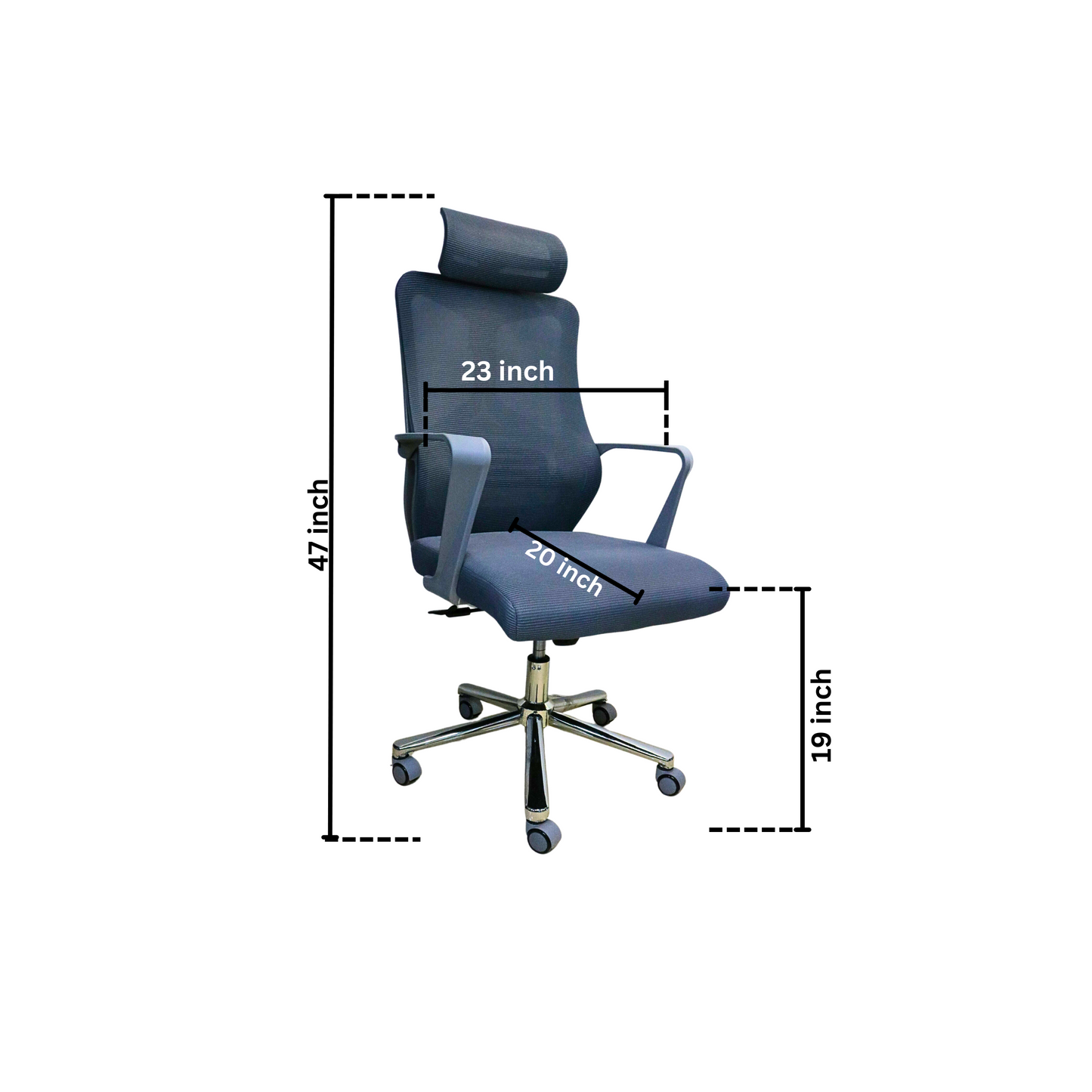 Adone Mesh Chair (High-Back)