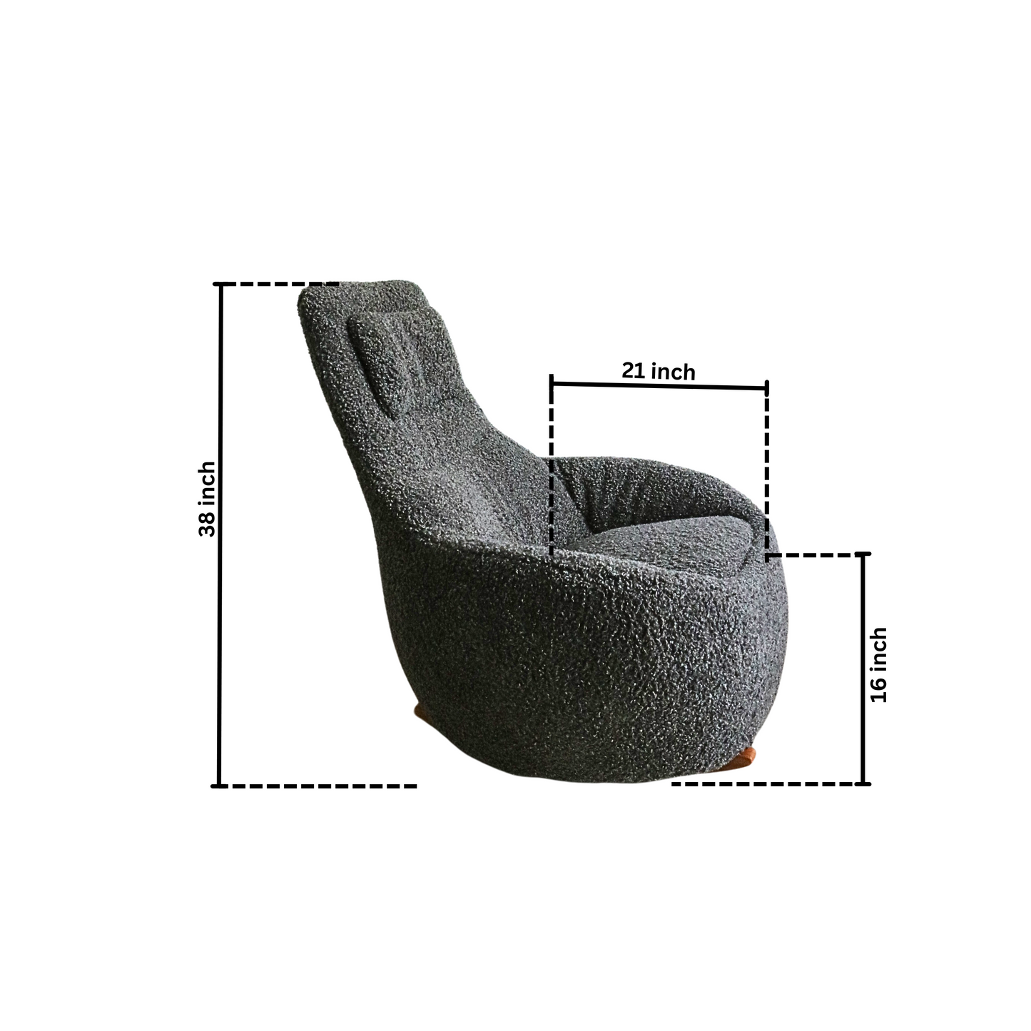 Poodle Rocking Chair | hlc