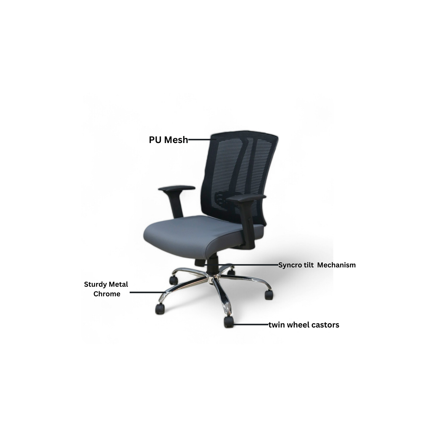 Supreme Mesh Chair (Mid-Back)