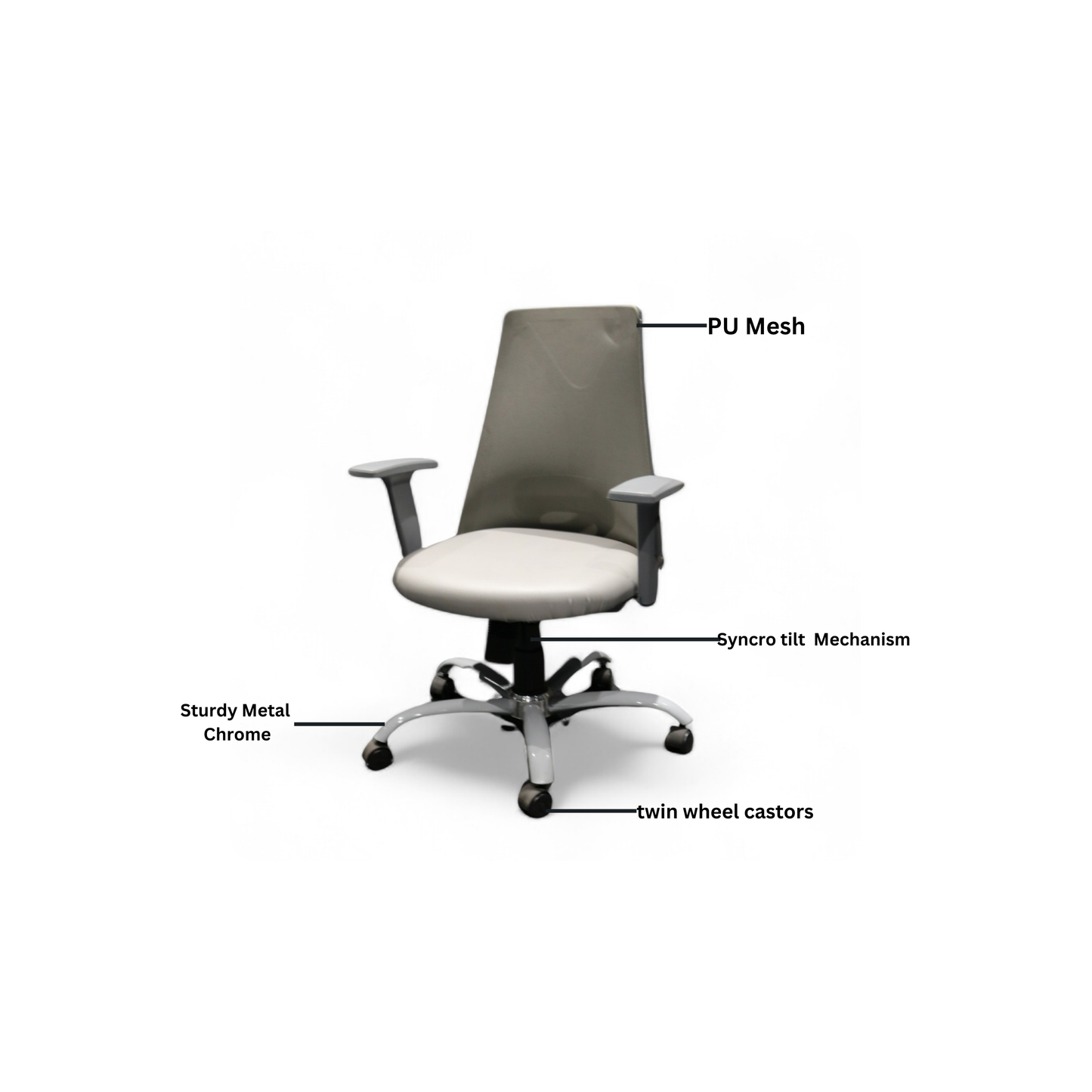 Ikea Mesh Chair (Mid-Back)