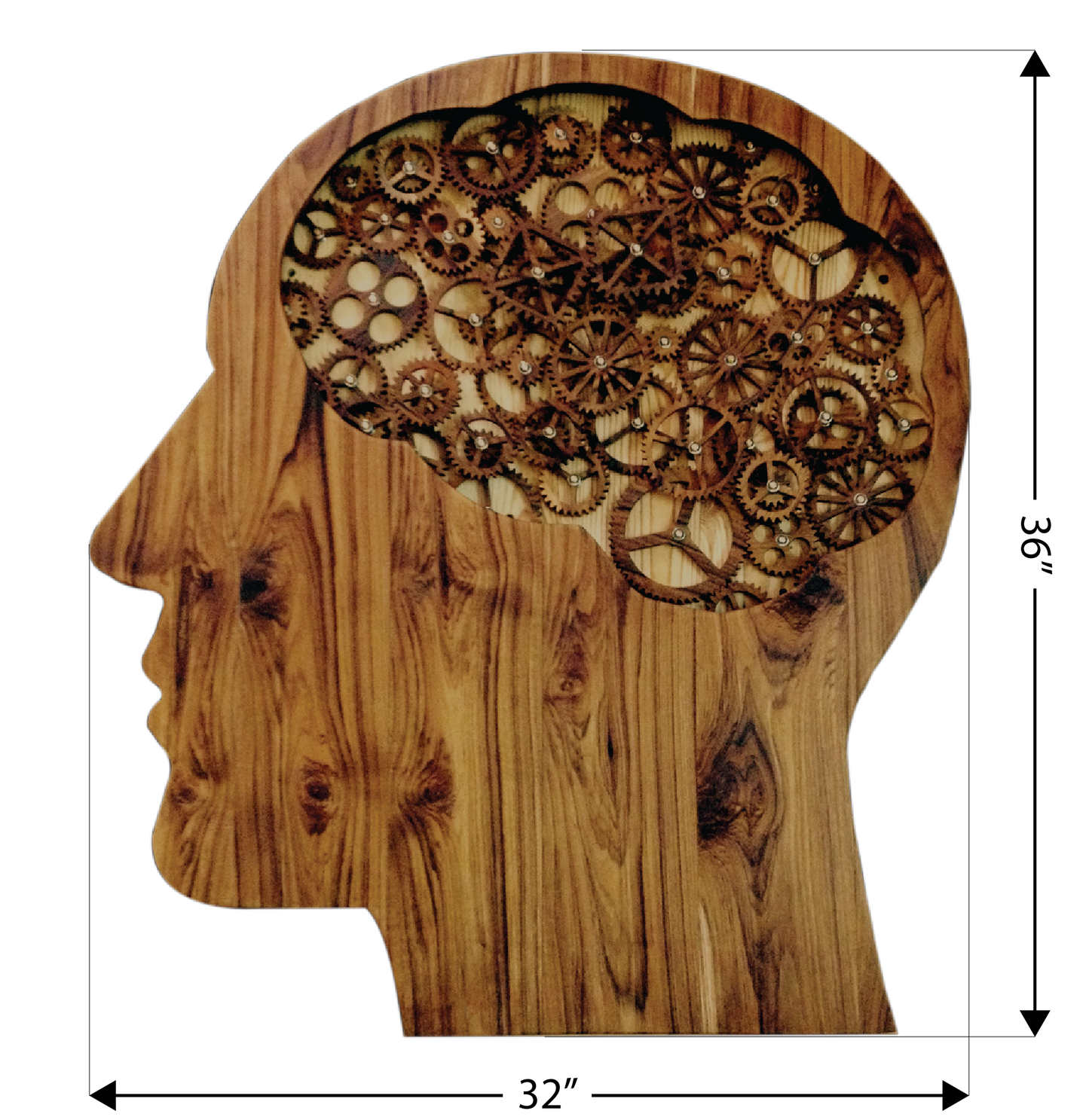 Kinetic Brain Sculpture