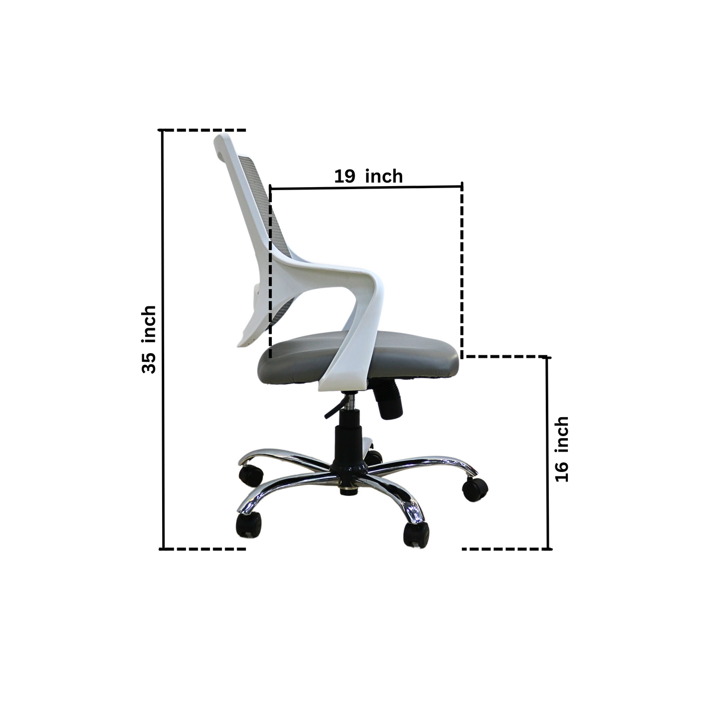 Mono Mesh Chair (Mid-Back)