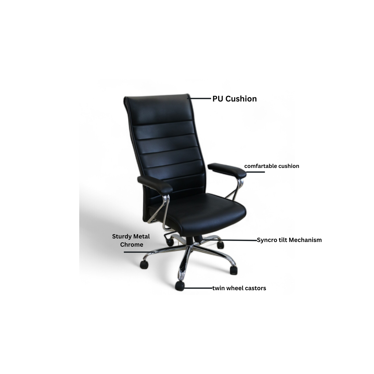 701 Boss Executive Highback Cushion