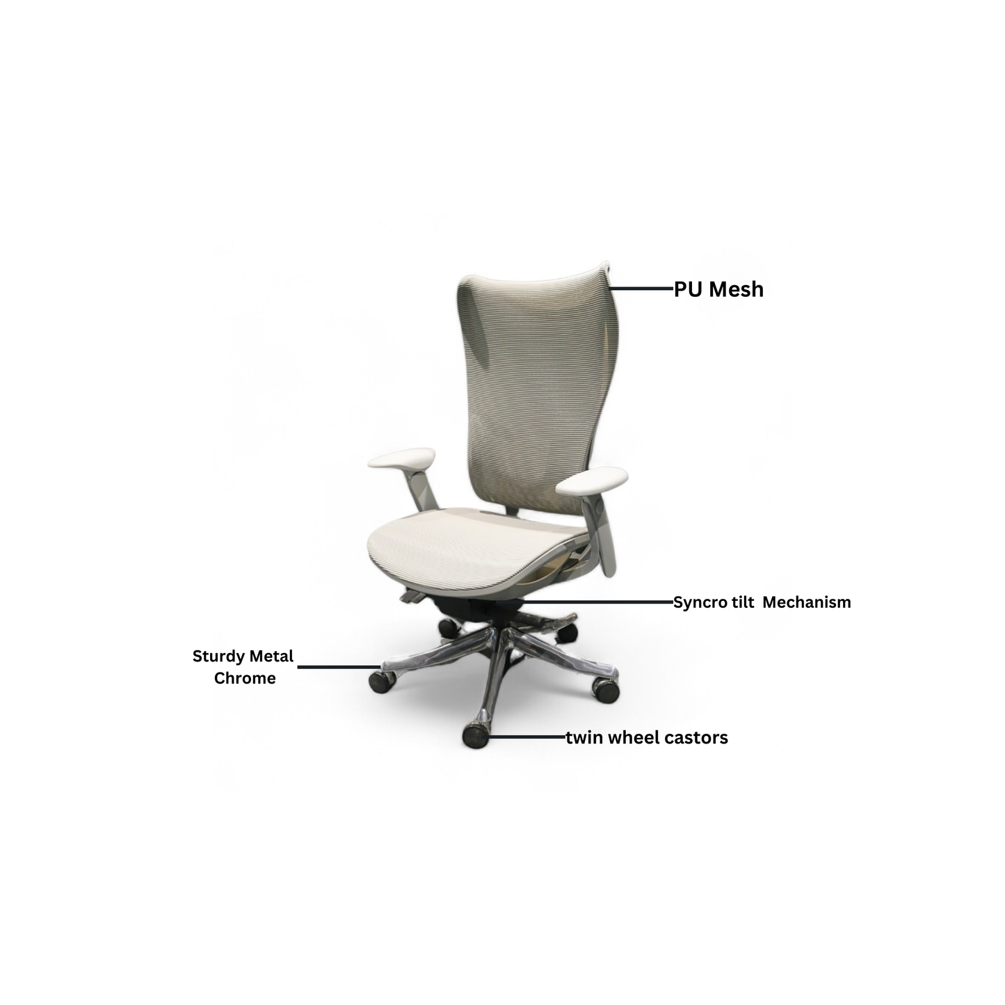 Flamingo BOSS Mesh Chair (High-Back)