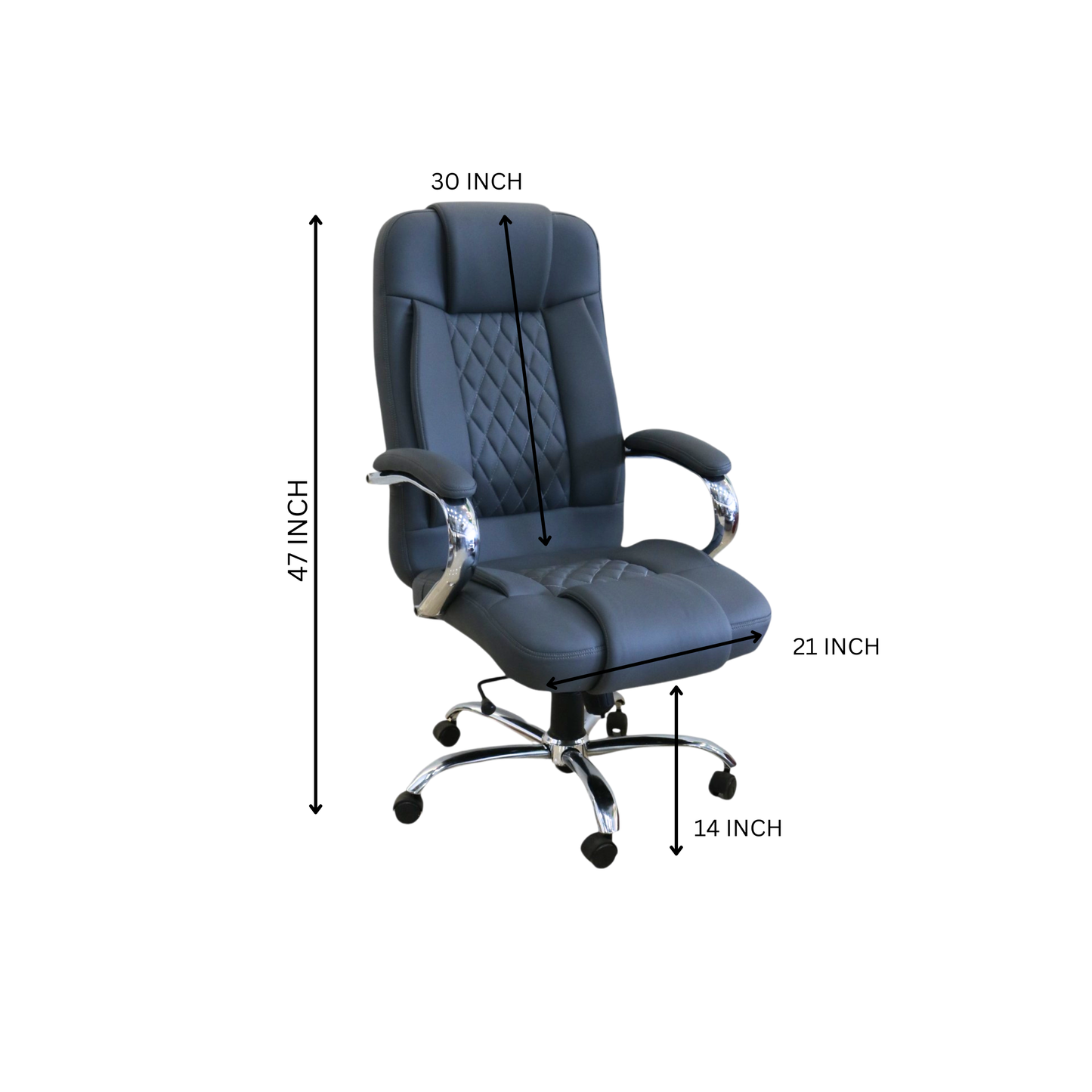 Rexine Star Highback Cushion