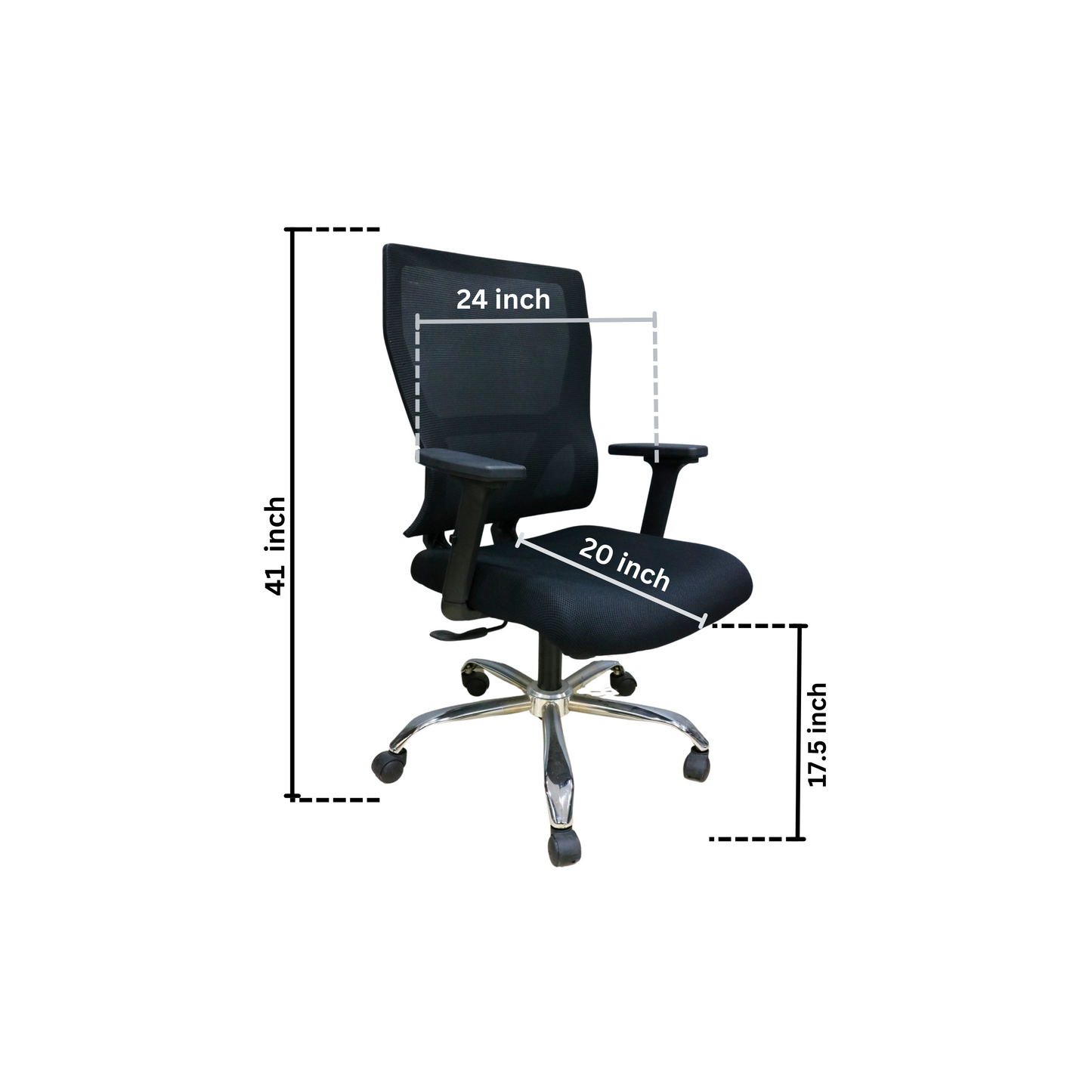 FM-29 Mesh Chair (Mid-Back)
