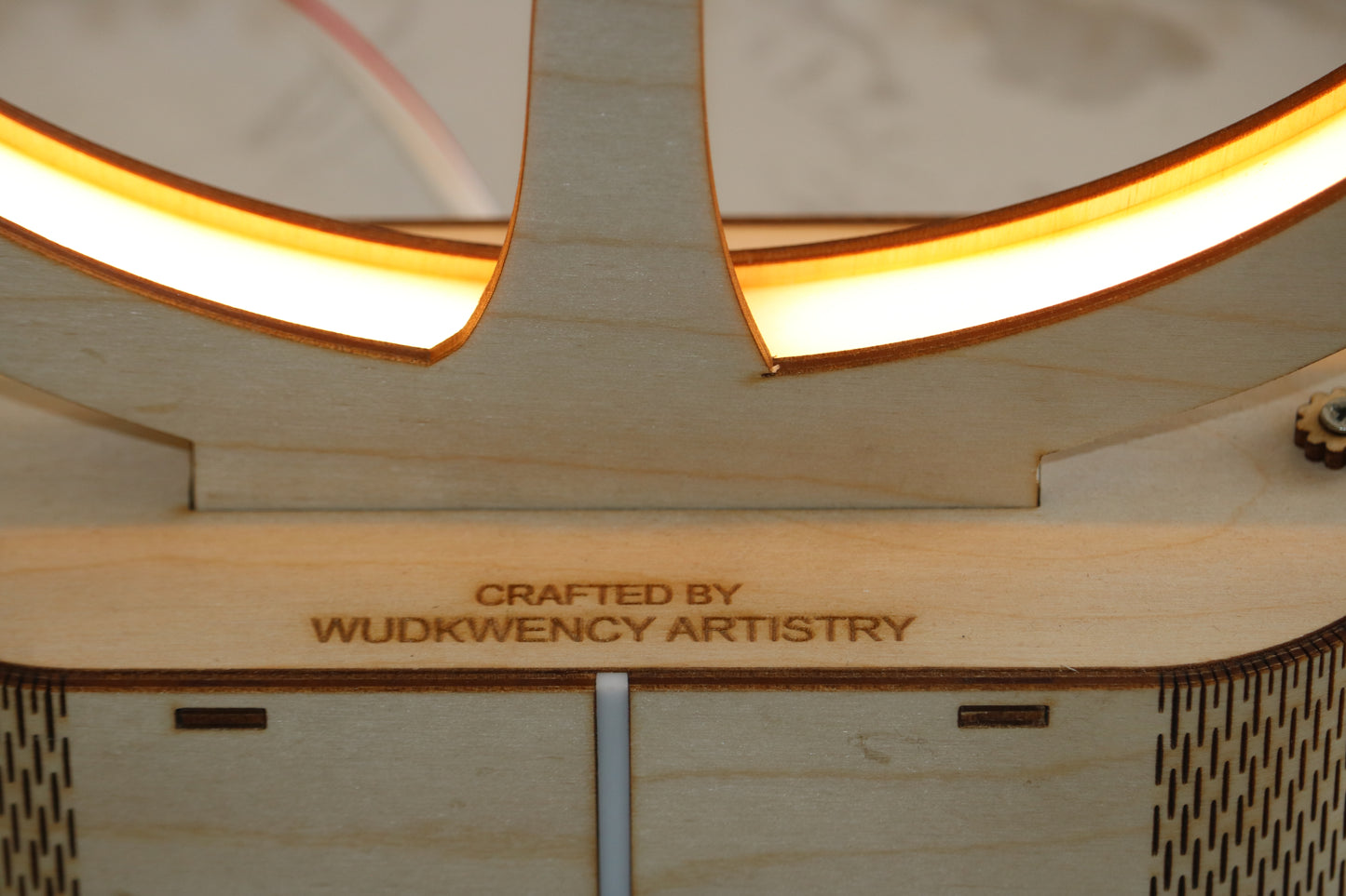 Small Wooden Tree of Life Lamp | Laser-Cut Decorative Night Light