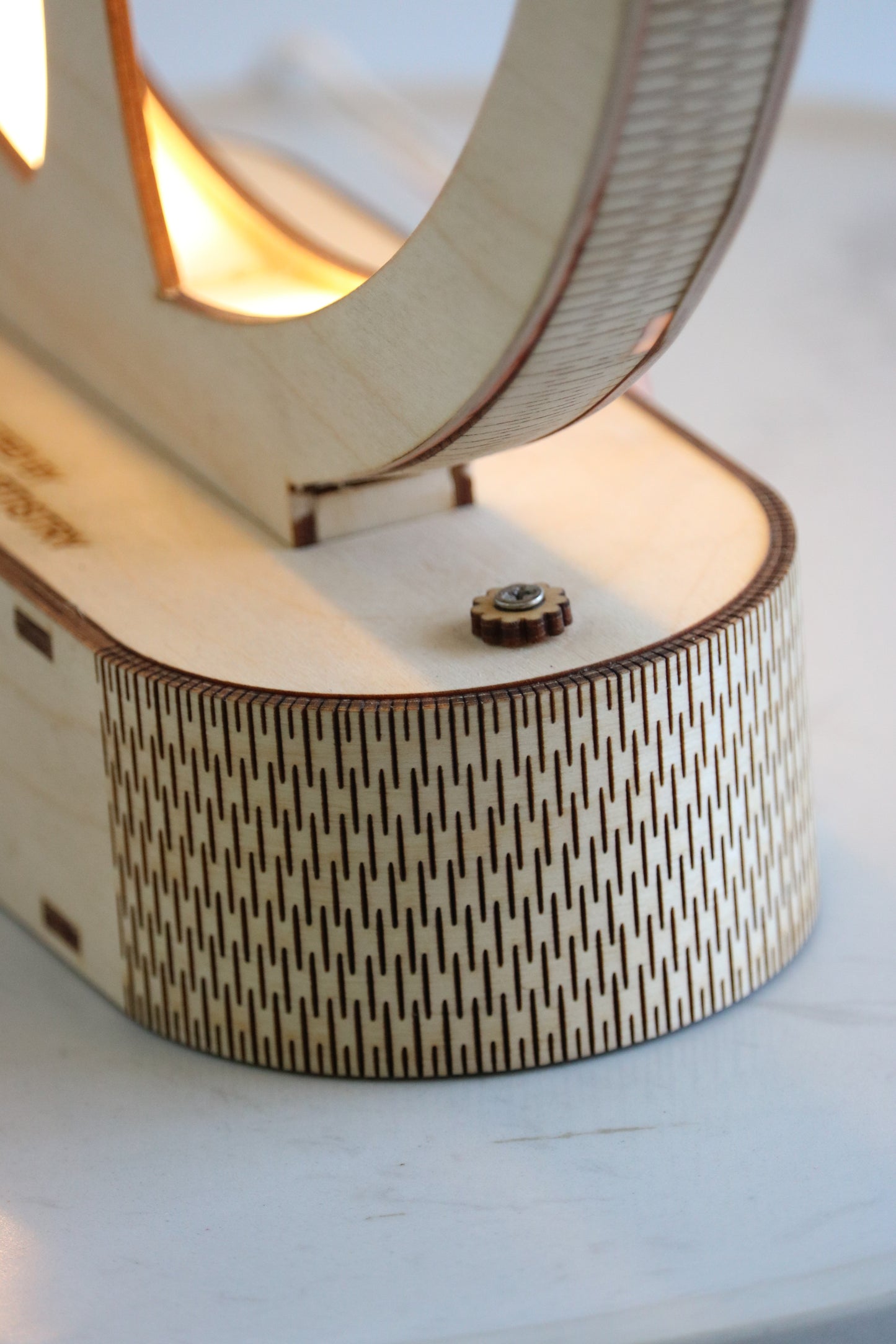 Small Wooden Tree of Life Lamp | Laser-Cut Decorative Night Light