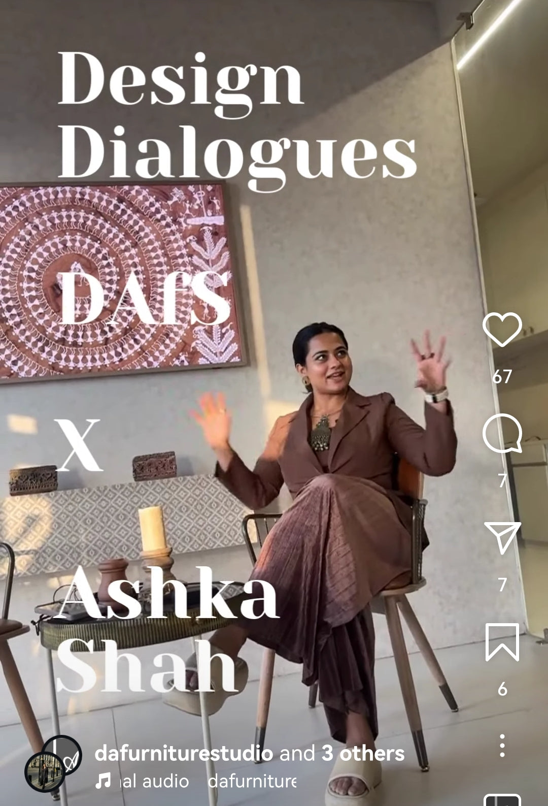 *DAfS X Askha Shah* *Design Dialogues | Season 1*