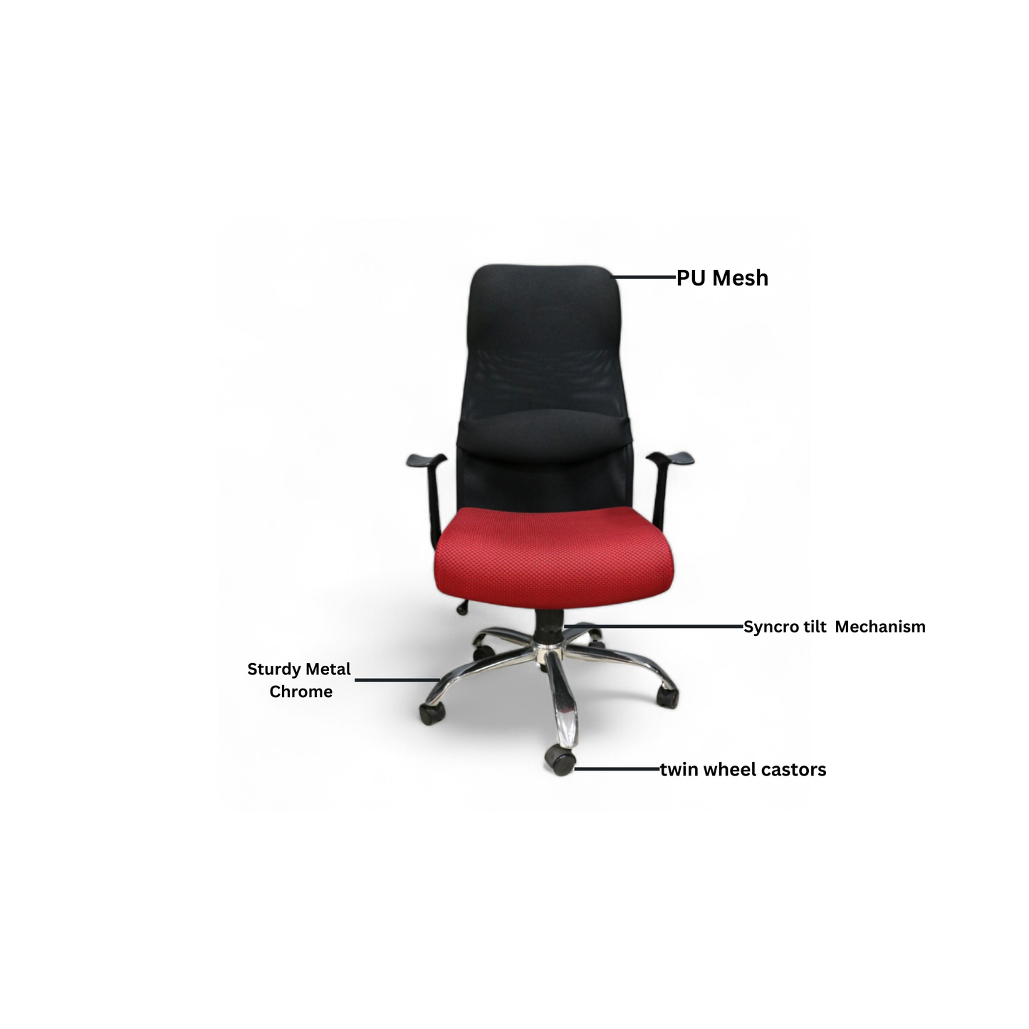 AFH-1601 Mesh Chair (High-back)