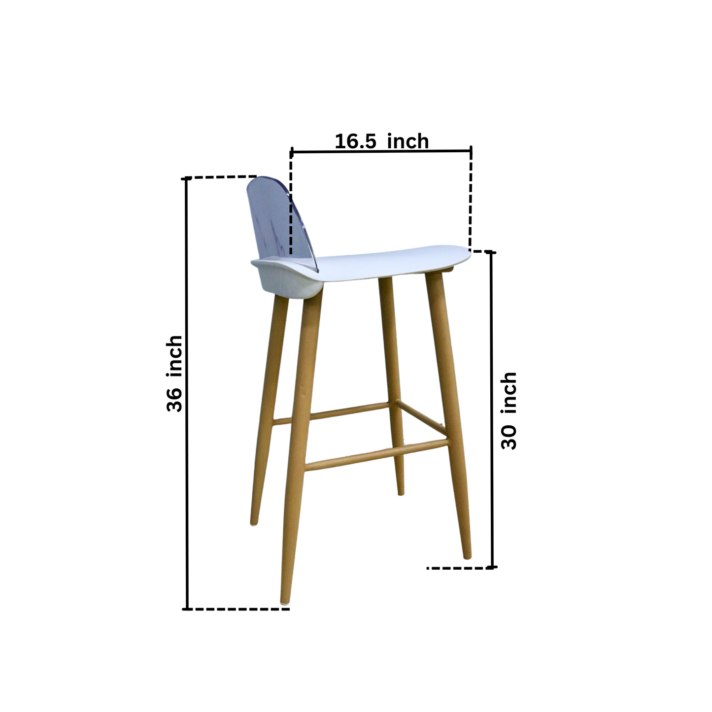 Remini Acrylic High Chair