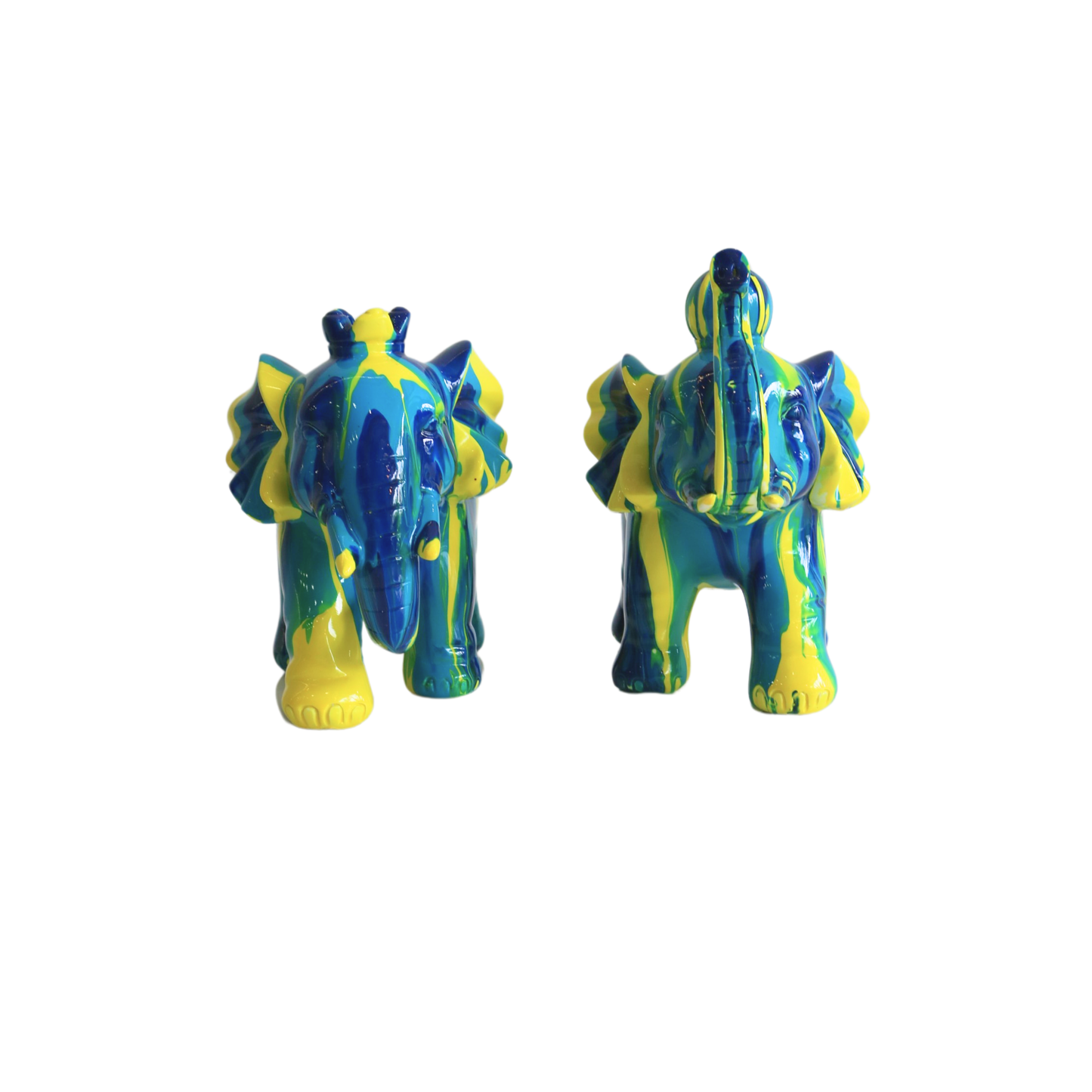 imp Ceramic Elephant Set