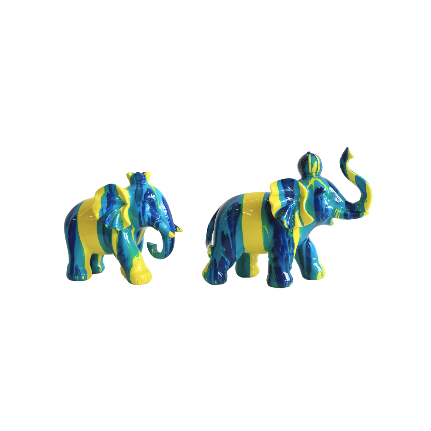 imp Ceramic Elephant Set