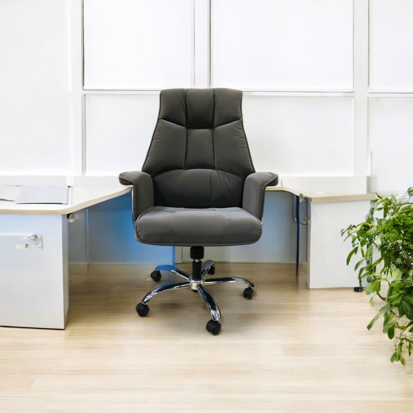 J-02 Boss Highback Cushion Chair