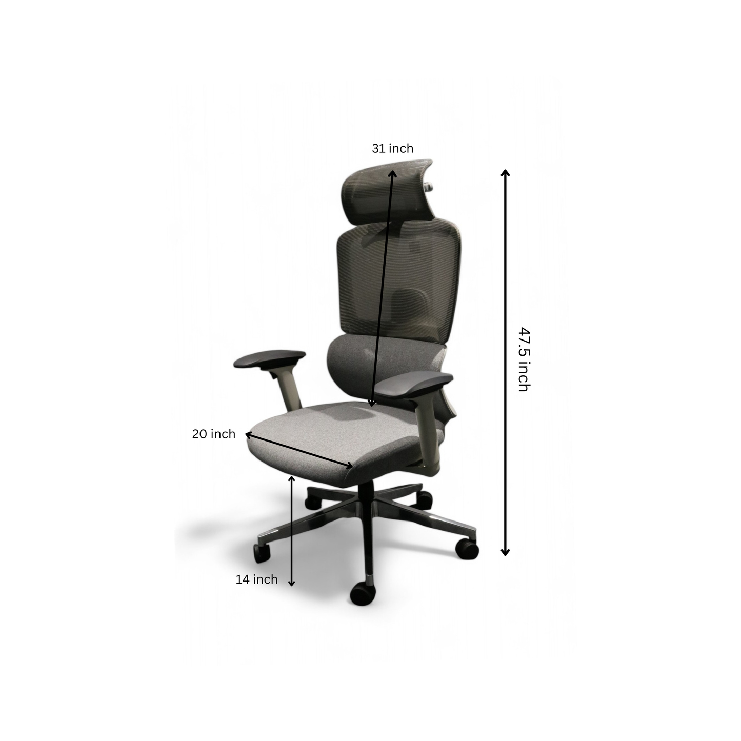 Primy Mesh Chair (High-Back)