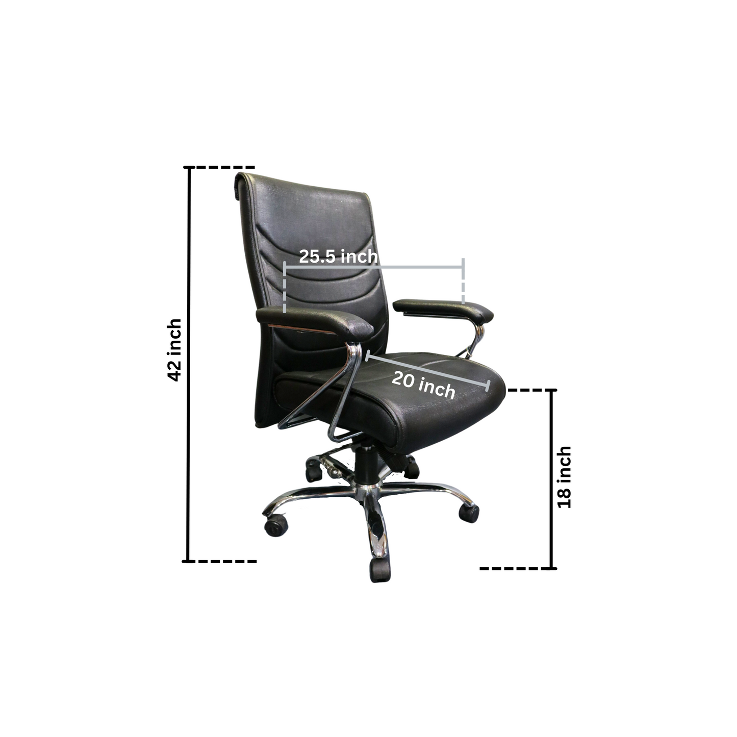 701 Executive Cushion Chair (Mid-Back)