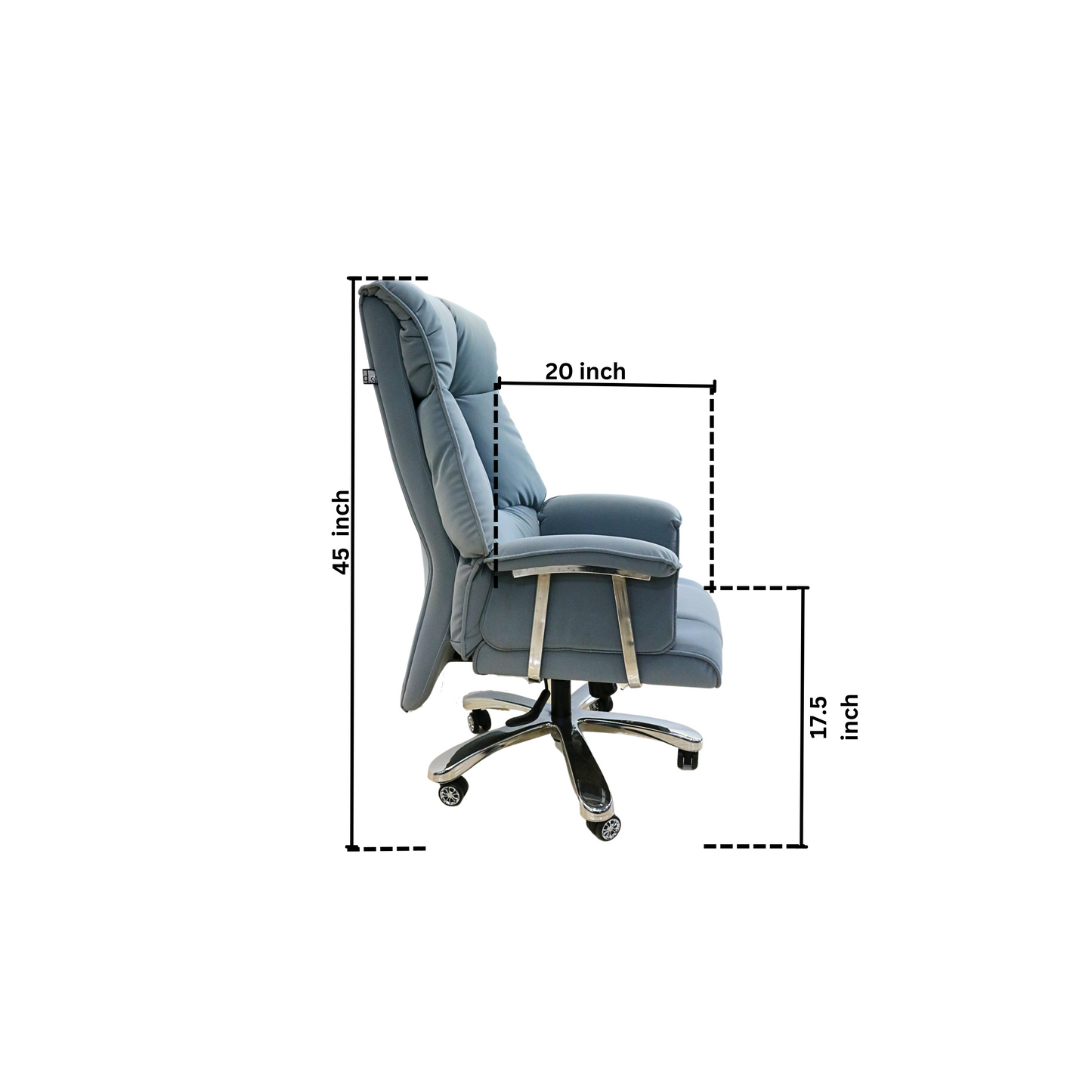 J-02 Boss Highback Cushion Chair