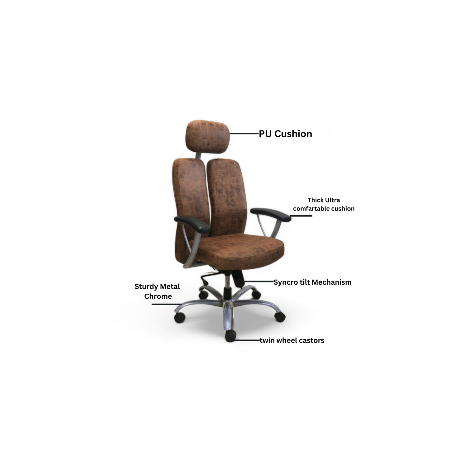 DA Executive  Boss Highback Cushion