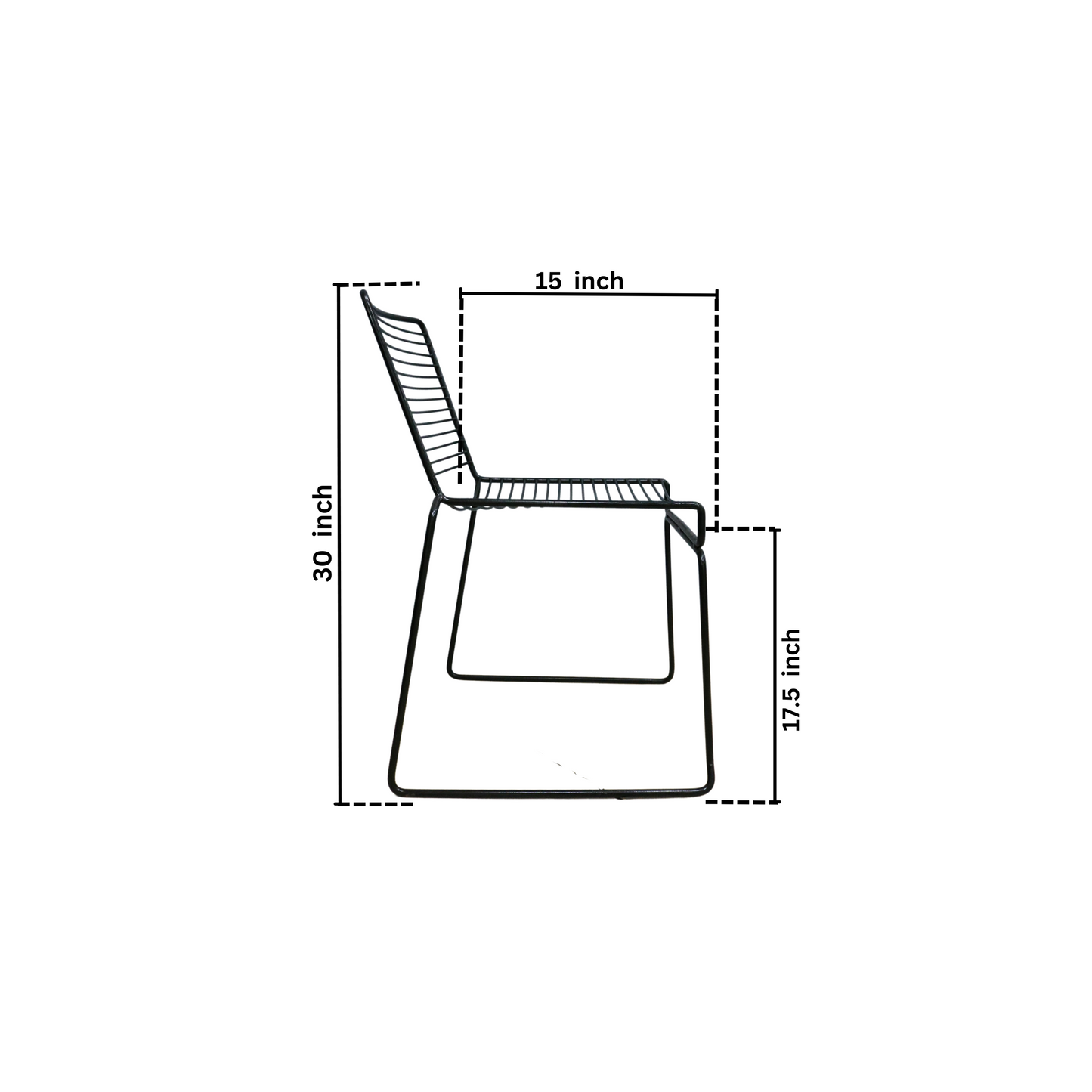 C-Wired Cafe Chair