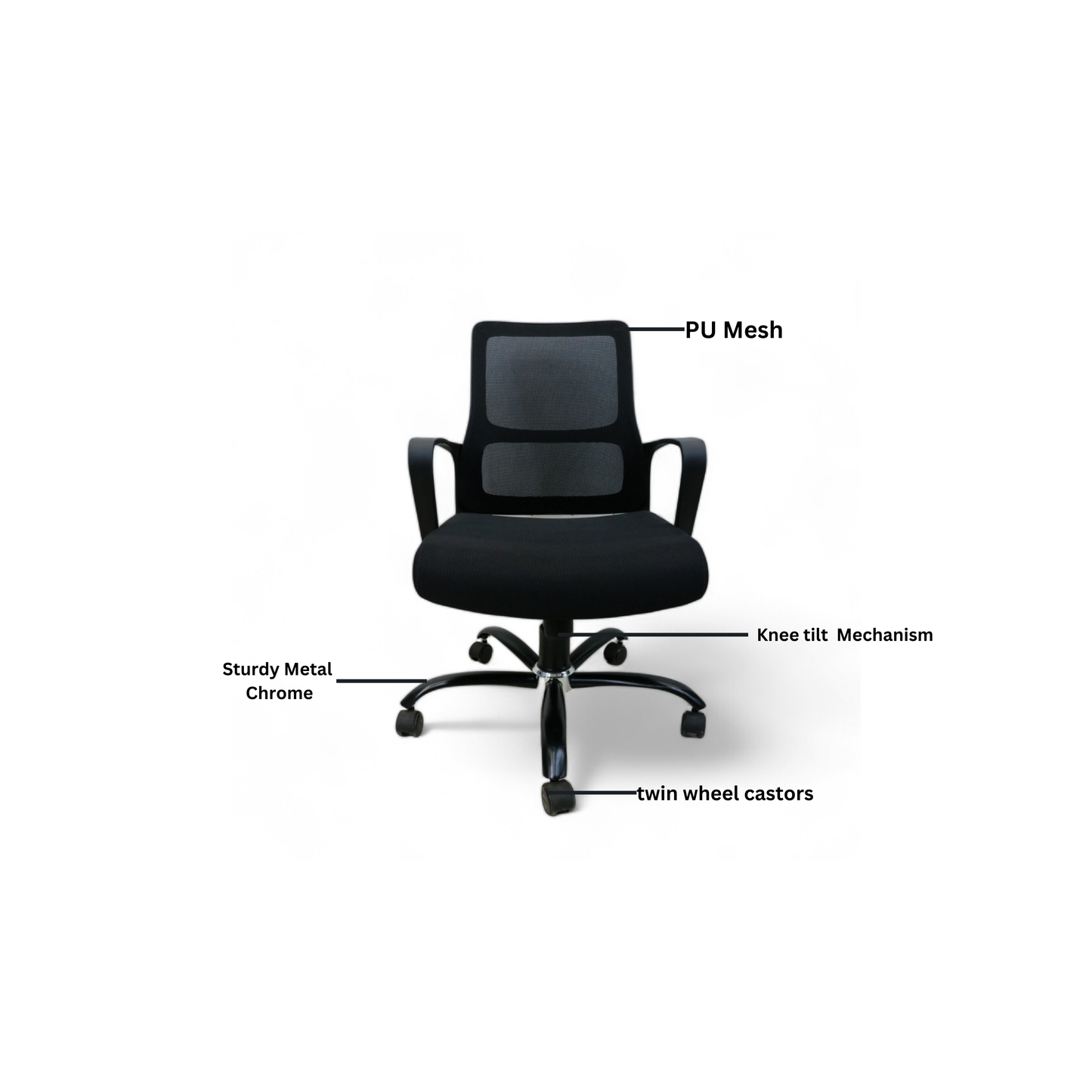 SRH Basic Mesh Chair (Mid-Back)