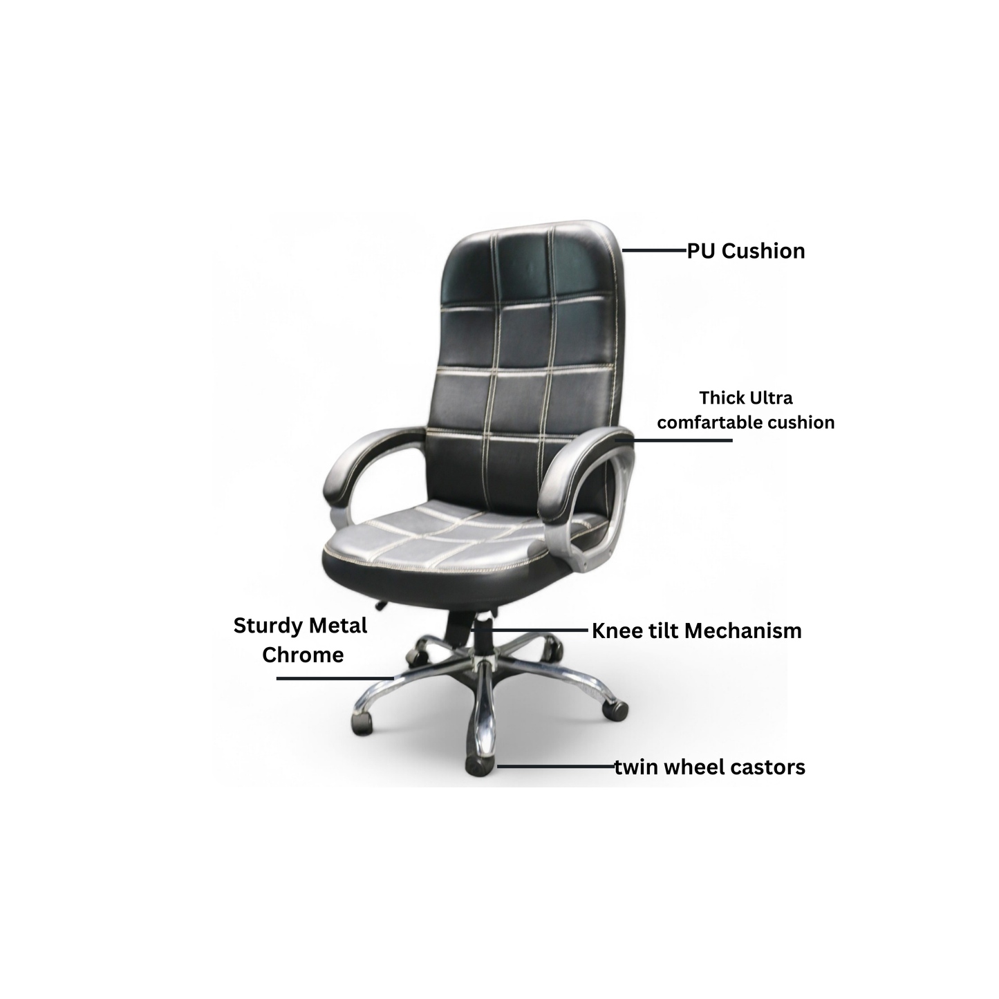 PP chair Boss Highback Cushion