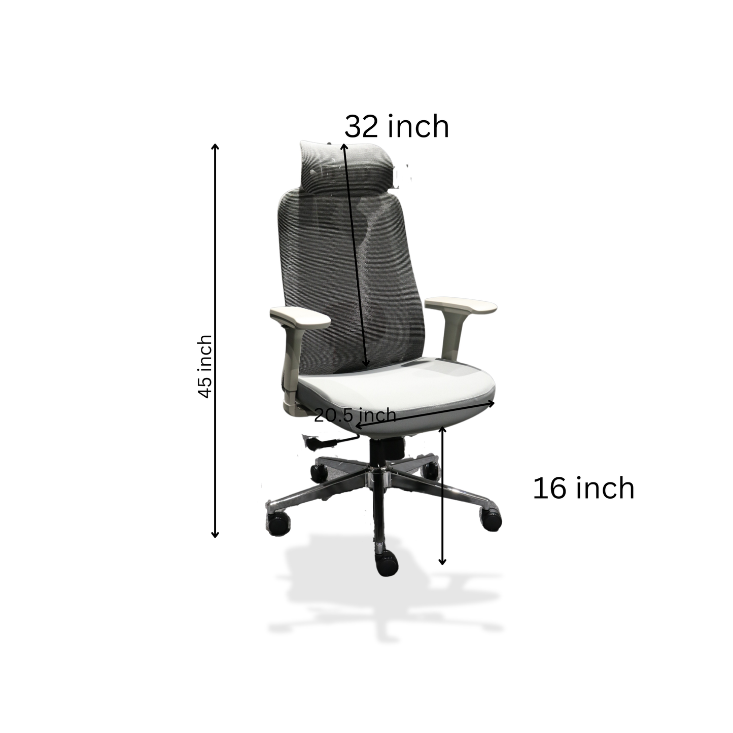 Polyester Mesh Chair (High-Back)