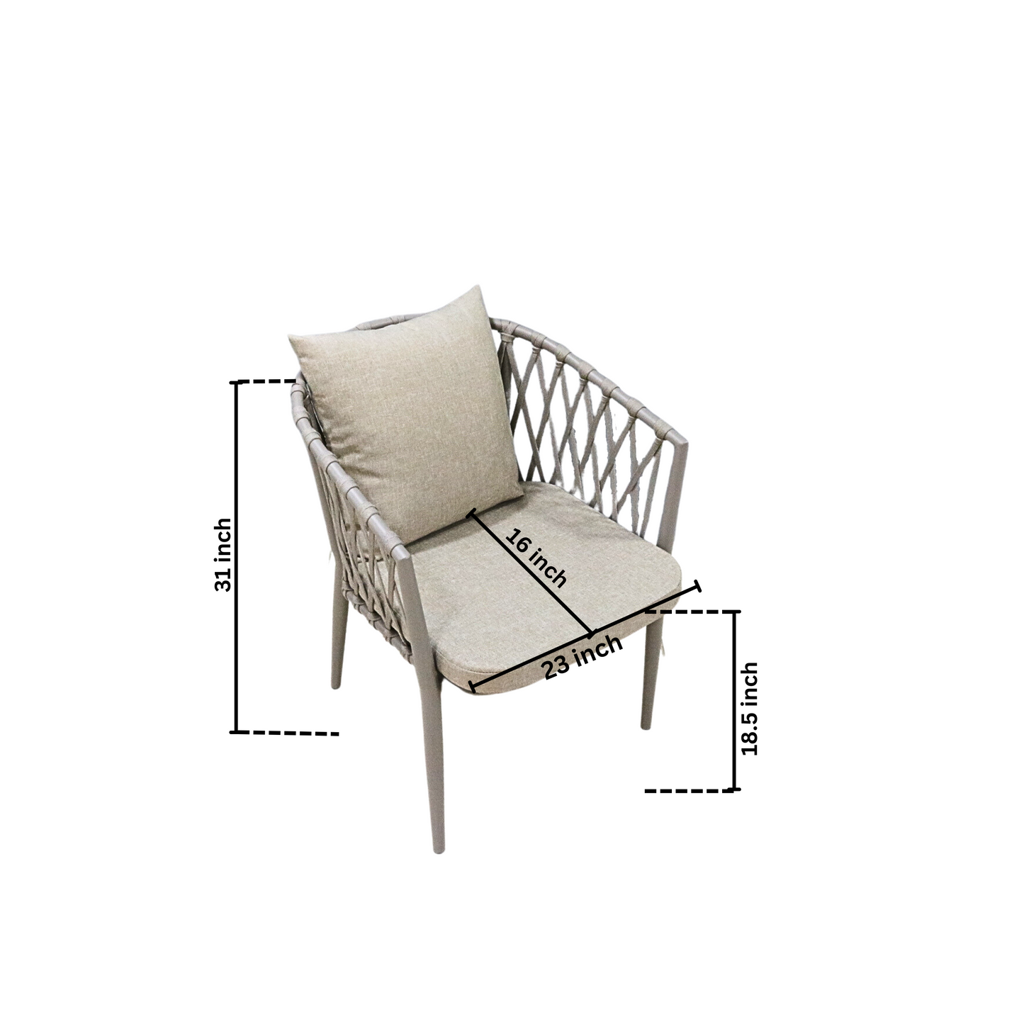 Sofie Cafe Outdoor/ Indoor Chair