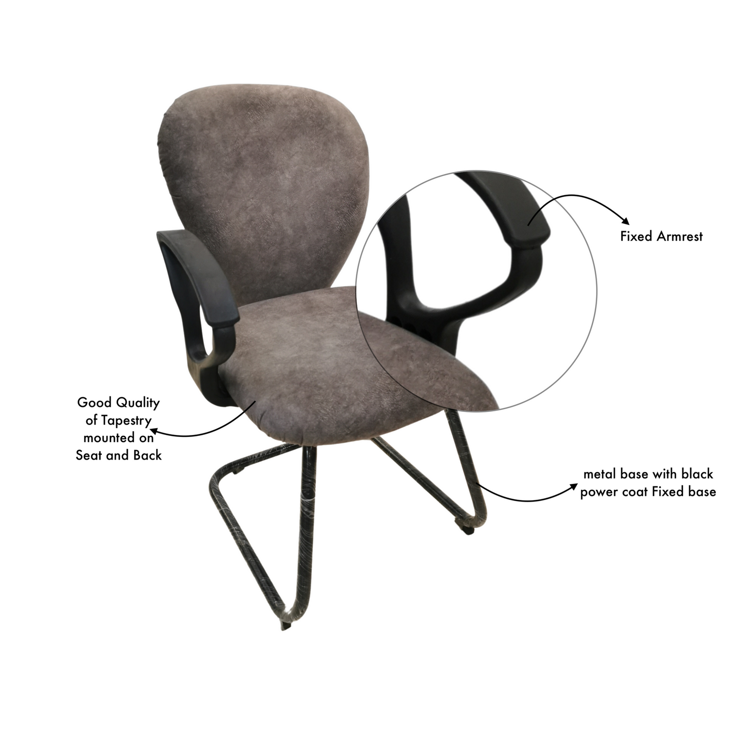 Army Fix Visitor Chair (Low-Back)