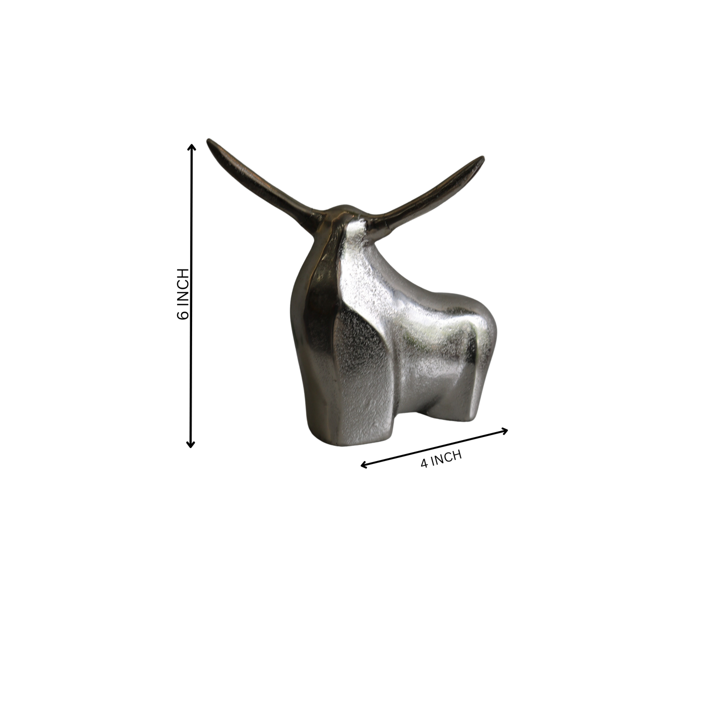 imp Silver Aluminium Bull