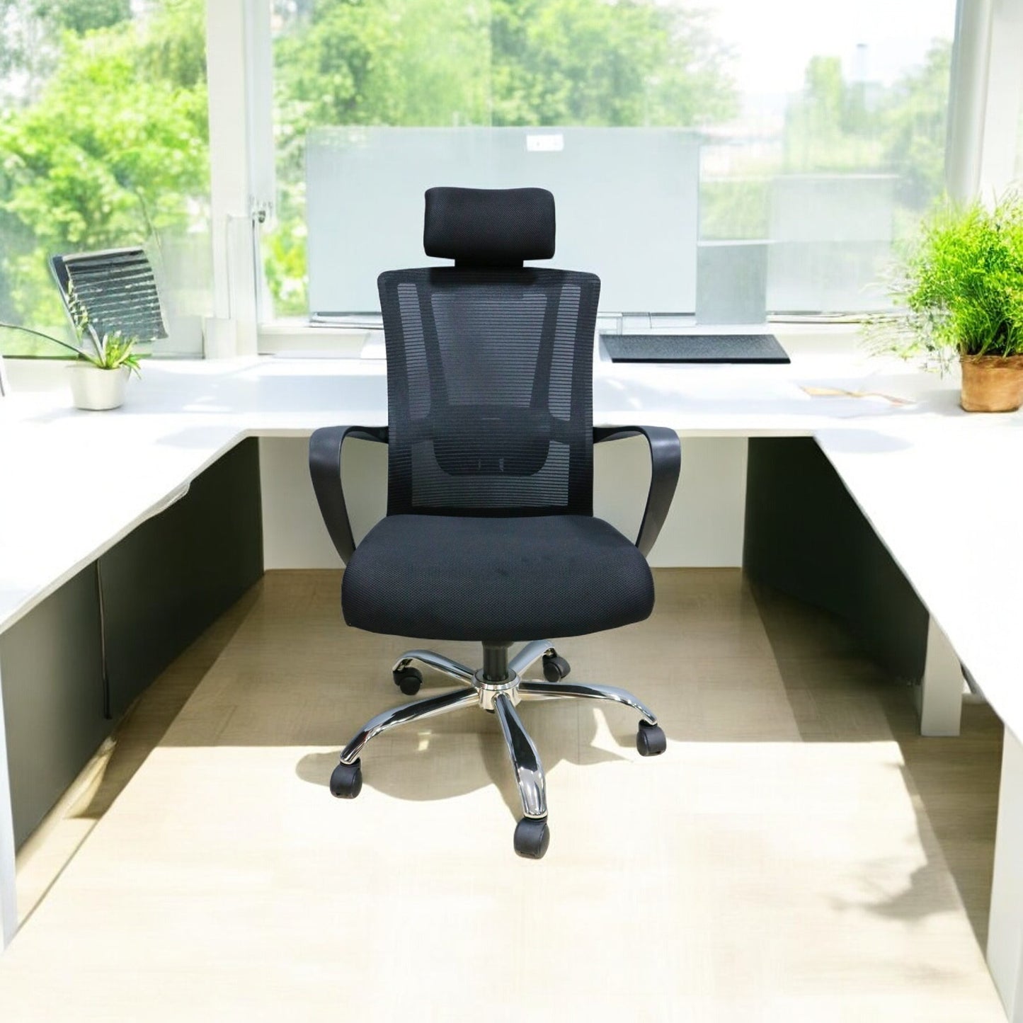 FM-28 Mesh Chair (High-Back)