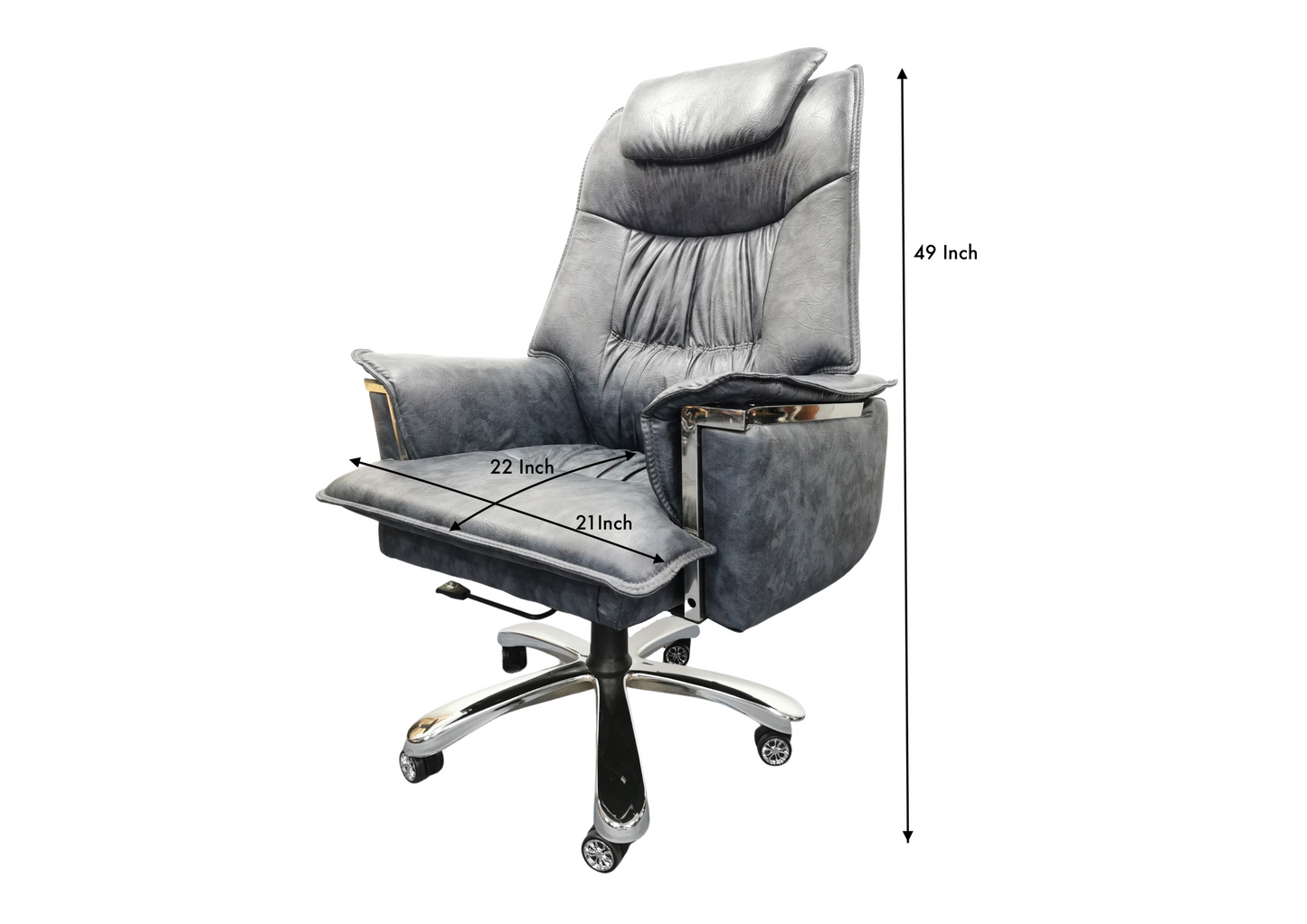 J-01- Boss Highback Cushion Chair