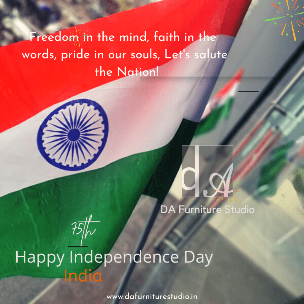 Celebrate 75th Independence Day with DA new Collection&nbsp;!